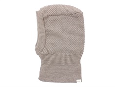 MP light brown melange balaclava Oslo wool/cotton